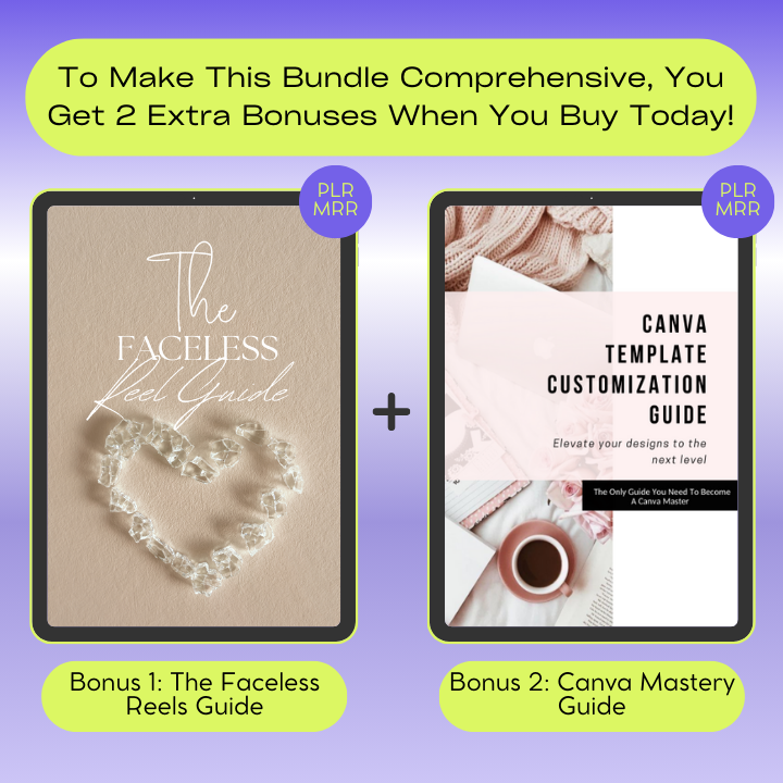 (NOW ON SALE) 14500+ PLR Editable & Ready-to-Sell Planners, Journals, And Trackers