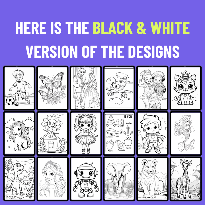 (NOW ON SALE) Instant KDP Business Kit: 15000+ PLR KDP Coloring Pages Bundle- With Resell Rights