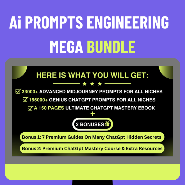 (NOW ON SALE) 200k+ Ai Prompts & Ai Resources + Bonuses| Resell Rights Included