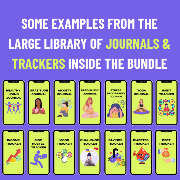 (NOW ON SALE) 14500+ PLR Editable & Ready-to-Sell Planners, Journals, And Trackers